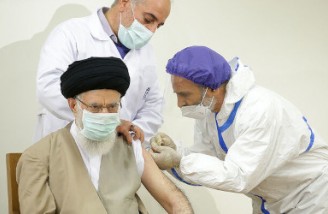 دُز اول واکسن کوو ایران برکت به رهبر انقلاب تزریق شد