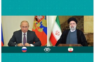 پوتین و رئیسی دربارۀ عضویت ایران در بریکس گفت‌وگو کردند