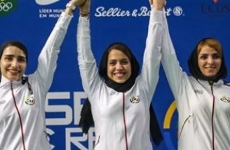 تیم تپانچه زنان ایران قهرمان جهان شد