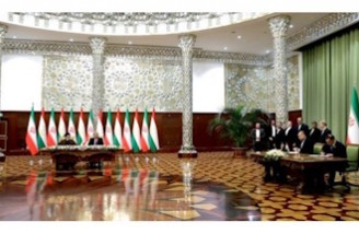 ایران و تاجیکستان ۱۸ سند همکاری امضا کردند