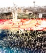 در ناآرامی های کازرون دو نفر با گلوله کشته و چهل و هشت نفر زخمی شدند