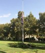 سفارت انگلیس در تهران پرچم خود را نیمه افراشته کرد