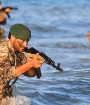 اجرای مرحله نهایی رزمایش تهاجمی و آب خاکی سپاه در خلیج فارس