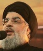 جاری شدن اشک های سید حسن نصرالله با دیدن تصاویر اسد و رهبری