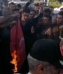 پرچم ترکیه در چند شهر کُرد نشین ایران به آتش کشیده شد