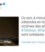 ایفل به احترام جانباختگان حمله تروریستی تهران خاموش می شود
