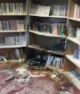 دفتر بسیج دانشجویی دانشگاه تهران شمال به آتش کشیده شد
