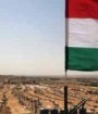 پرچم اقلیم کردستان در مرز خسروی پایین کشیده شد