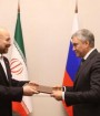  پیام رهبر انقلاب به رئیس دومای روسیه تحویل شد