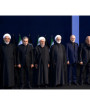 ادای احترام سران قوا و مسئولان ارشد به پیکر مطهر امام شهید