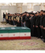 وداع عراقی‌ها با پیکر رهبر شهید 