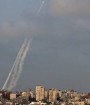  ده‌ها موشک به سمت اسرائیل شلیک شد