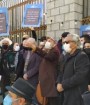 جامعه تئاتر ایران در مقابل مجلس شورای اسلامی تجمع کردند