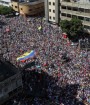 تظاهرات دوباره ده‌ها هزار تن از طرفداران رهبر مخالفان ونزوئلا 